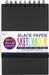Black Paper Sketchbook (5" x 7.5") - Saltire Games