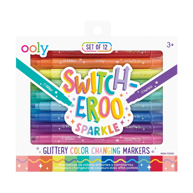 Switch-Eroo Sparkle Color Changing Markers - Saltire Games