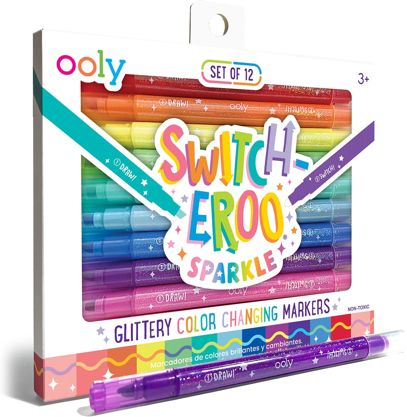 Switch-Eroo Sparkle Color Changing Markers - Saltire Games