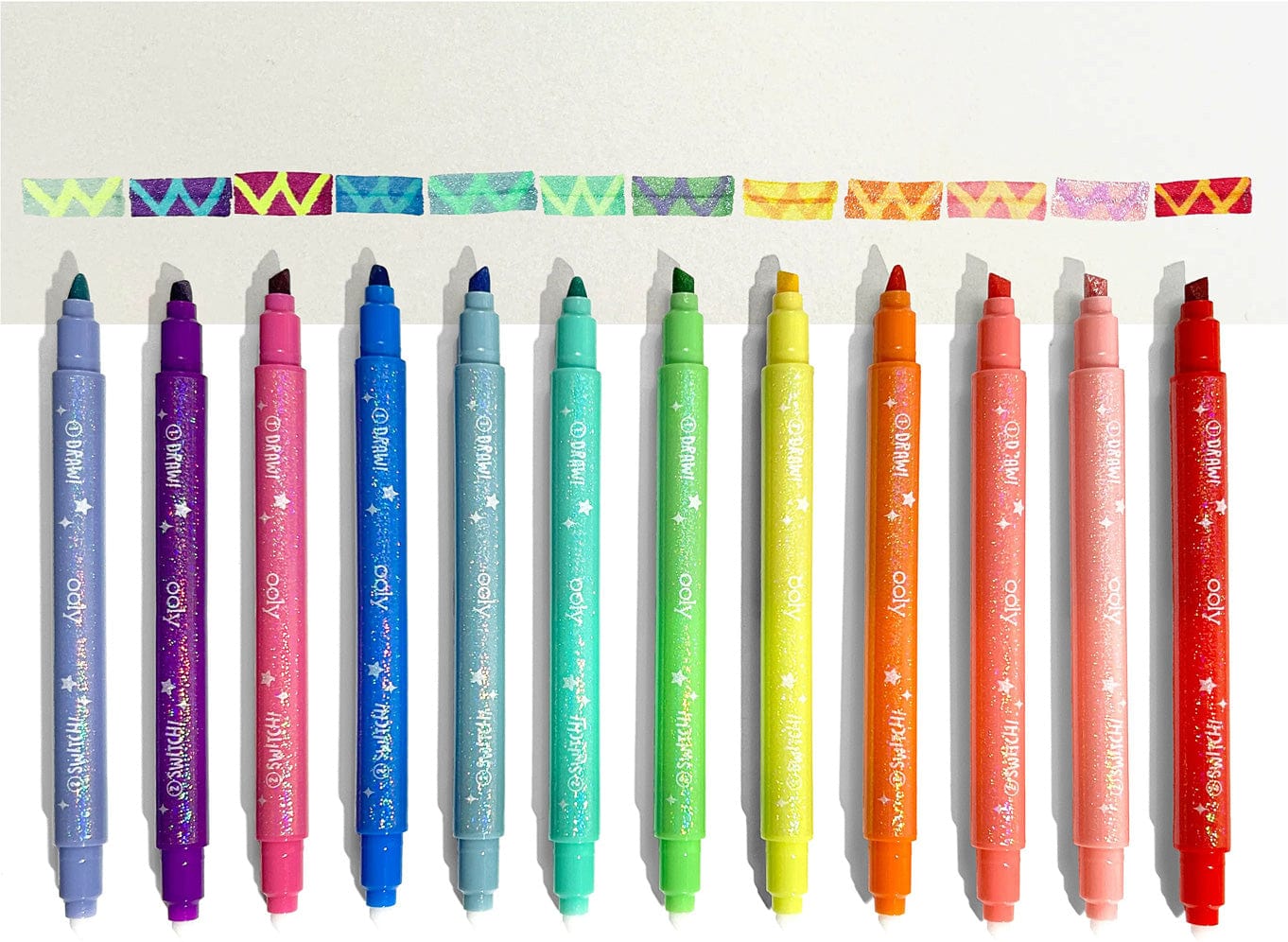 Switch-Eroo Sparkle Color Changing Markers - Saltire Games