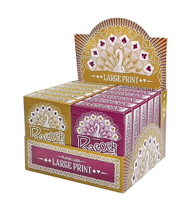 Outset Games and Cobble Hill Puzzles Large Print Playing Cards (12 in PDQ)