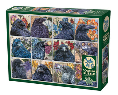 Puzzle Outset Games and Cobble Hill Puzzles A Constable of Ravens - 1000pc puzzle