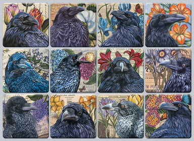 Puzzle Outset Games and Cobble Hill Puzzles A Constable of Ravens - 1000pc puzzle