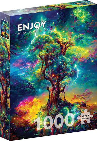 Puzzle Outset Games and Cobble Hill Puzzles Cosmic Tree of Life 1000pc Enjoy Puzzle