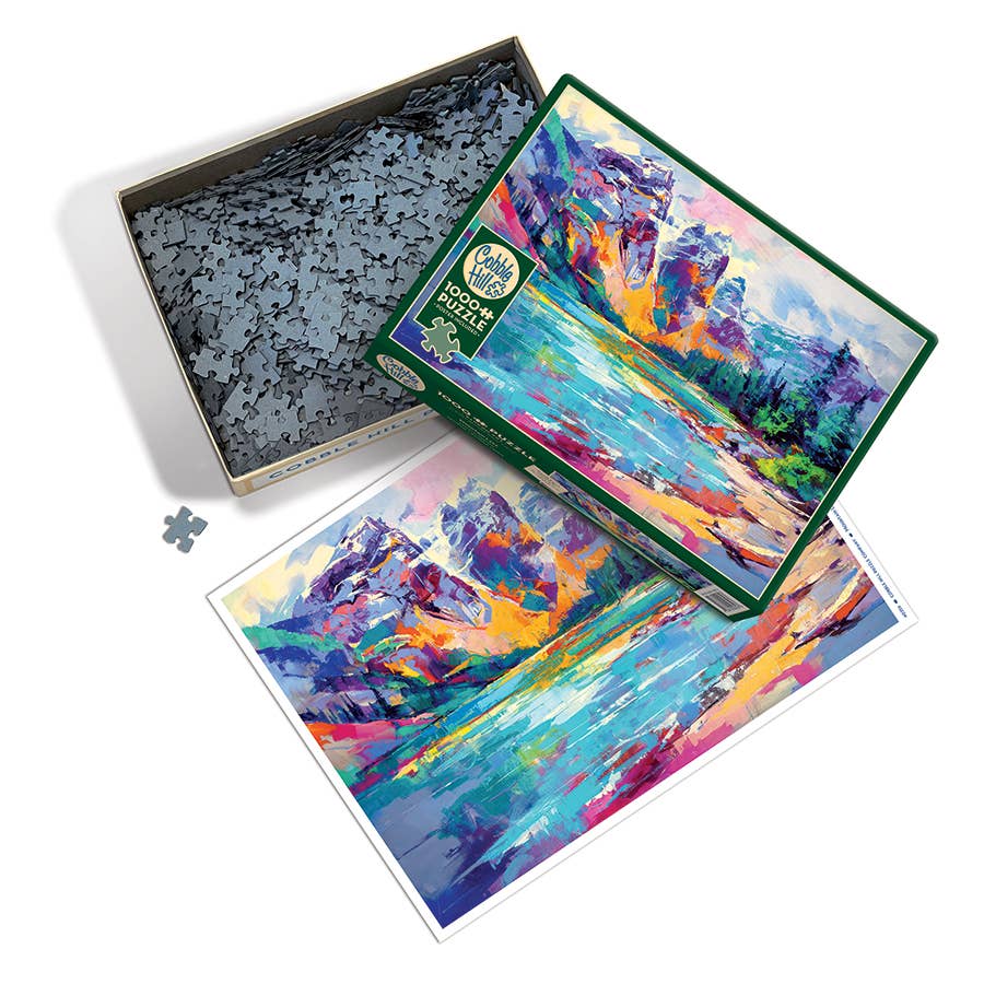 Mountain Lake 1000pc puzzle - Saltire Games