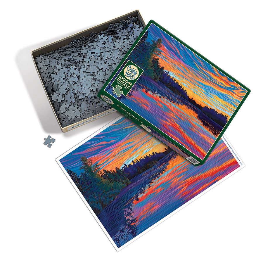 Sunset 1000pc puzzle - Saltire Games