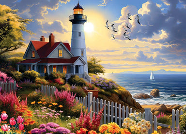 Puzzle Outset Games and Cobble Hill Puzzles To the Lighthouse 500pc puzzle