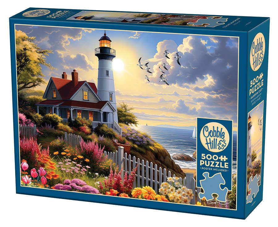 To the Lighthouse 500pc puzzle - Saltire Games