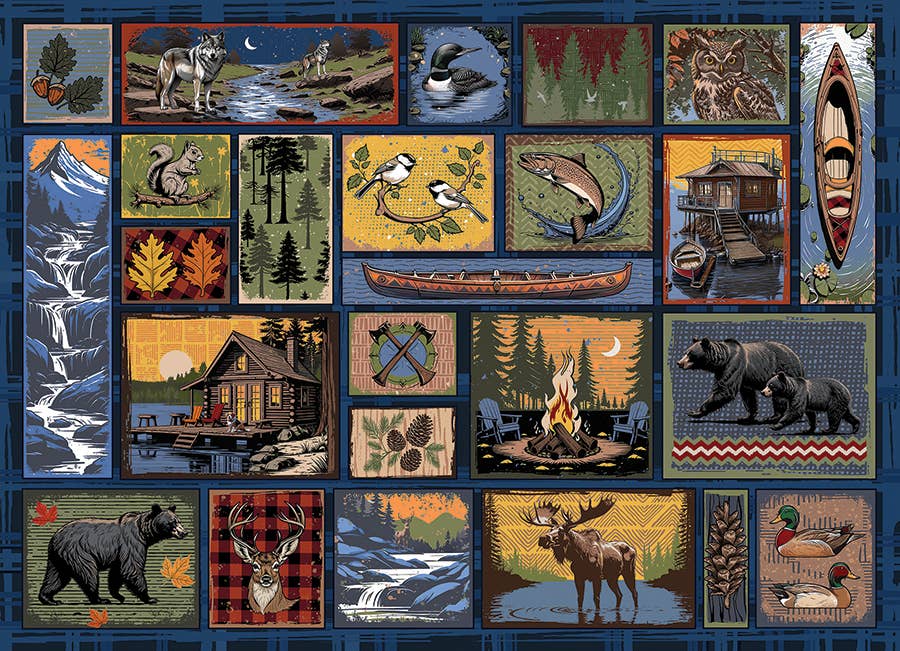 Woodcraft 1000pc puzzle - Saltire Games