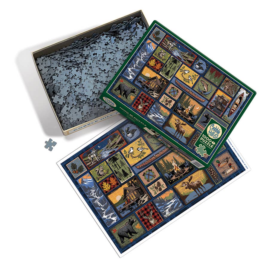 Woodcraft 1000pc puzzle - Saltire Games