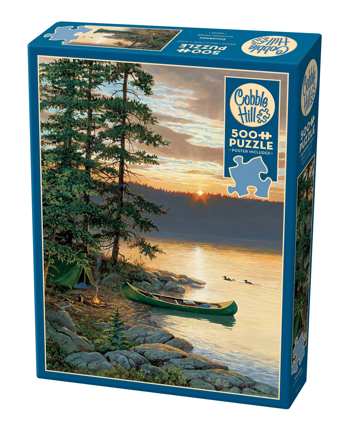 Canoe Lake 500pc puzzle - Saltire Games