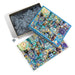Puzzles - Jigsaw - Accessories Outset Games and Cobble Hill Puzzles Blue 1000-Piece Puzzle