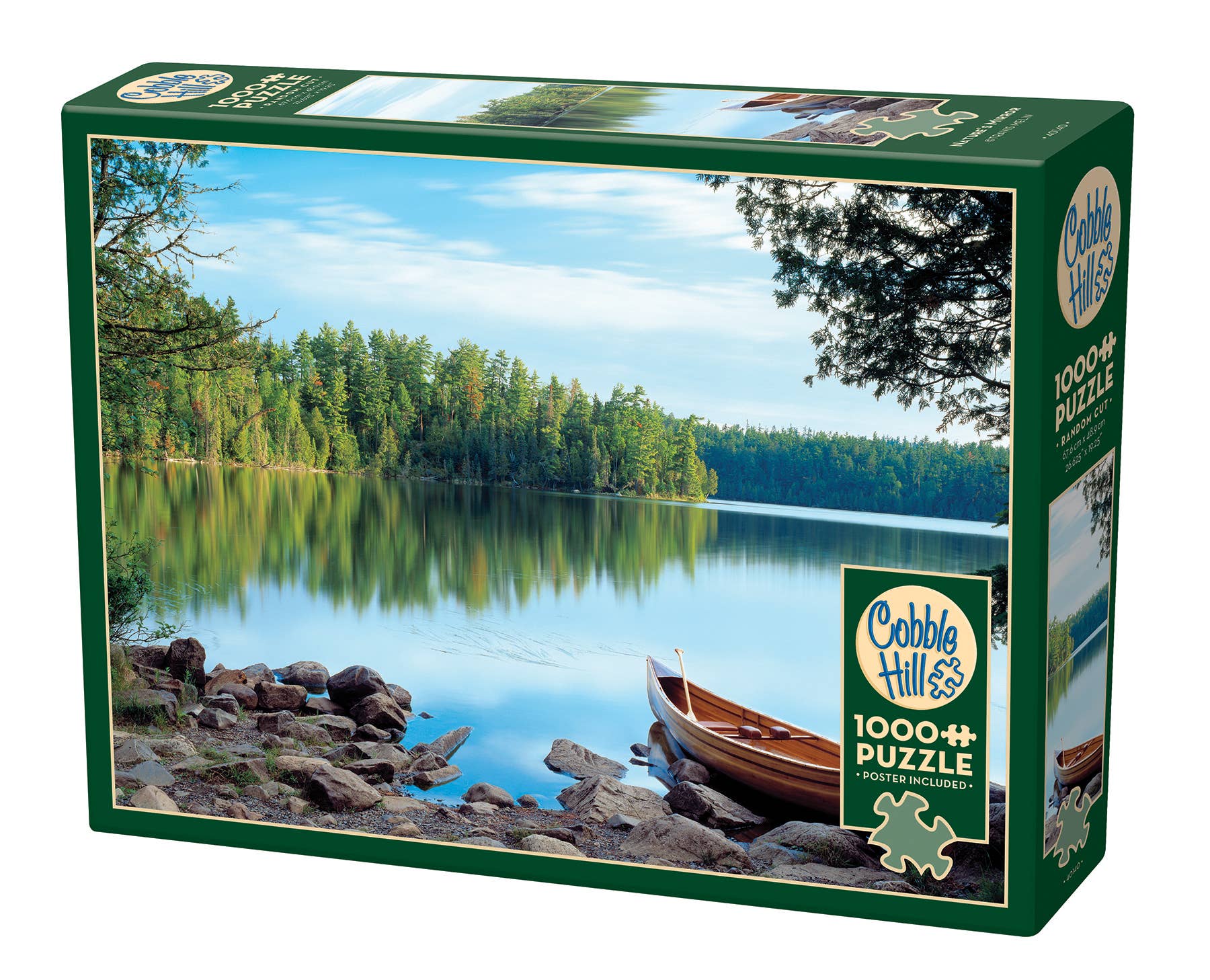 Puzzles - Jigsaw - Accessories Outset Games and Cobble Hill Puzzles Nature's Mirror 1000-Piece Puzzle