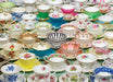 Puzzles - Jigsaw - Accessories Outset Games and Cobble Hill Puzzles Teacups 1000-Piece Puzzle
