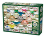 Puzzles - Jigsaw - Accessories Outset Games and Cobble Hill Puzzles Teacups 1000-Piece Puzzle