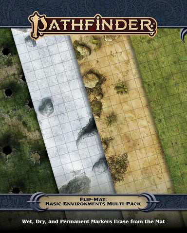 Pathfinder Flip-Mat: Basic Environments Multi-Pack - Saltire Games