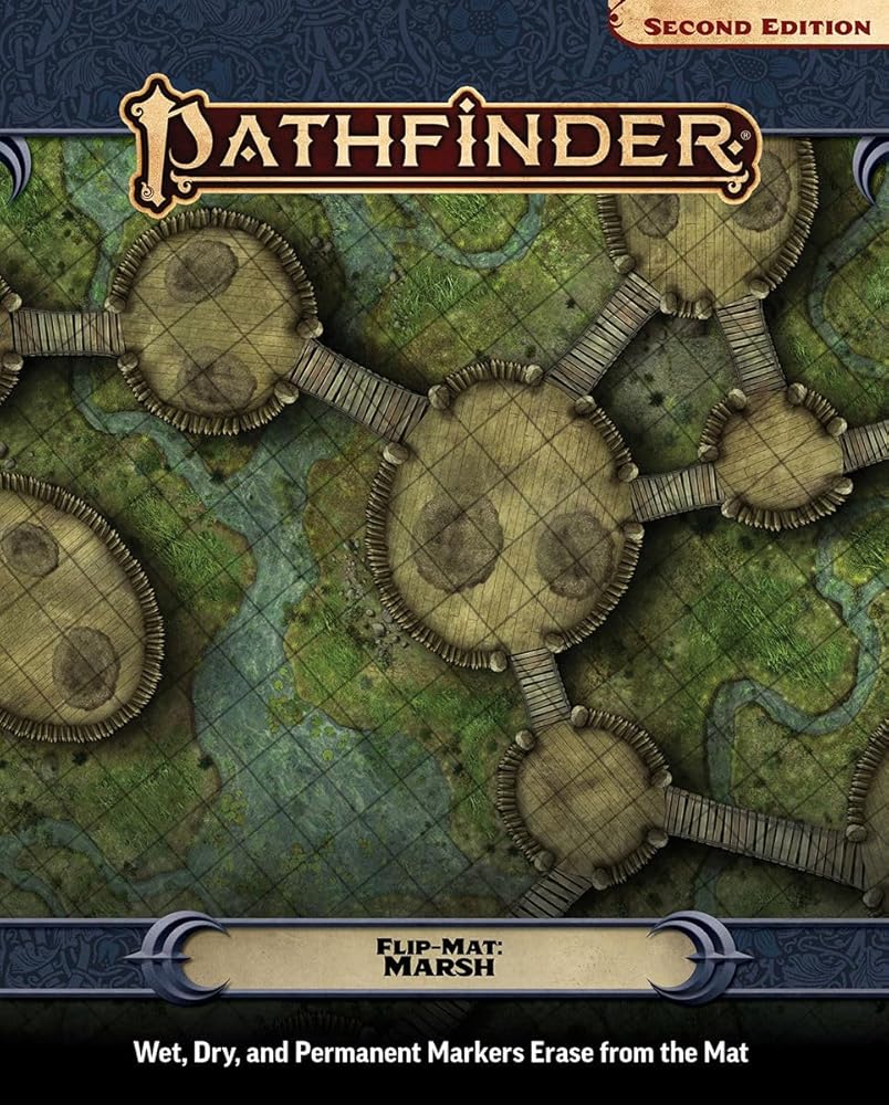 Pathfinder Flip-Mat: Marsh - Saltire Games