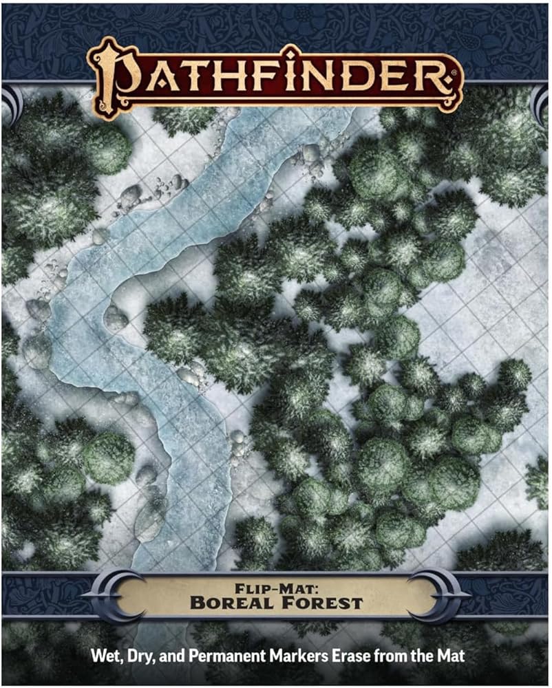 Pathfinder Flip-Mat: Boreal Forest - Saltire Games