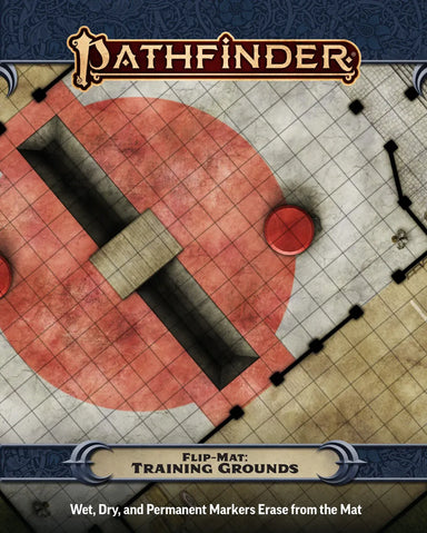 Role Playing Games - Maps & Terrain Paizo Pathfinder Flip-Mat: Training Grounds