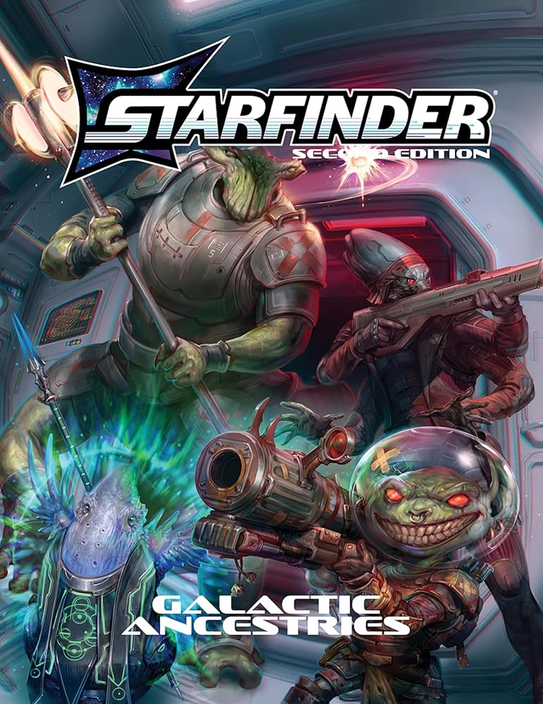 Role Playing Games Paizo Starfinder Galactic Ancestries