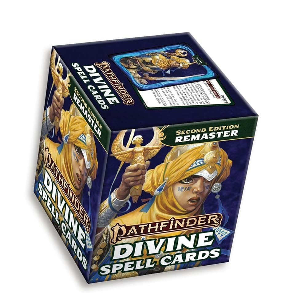 Pathfinder Divine Spell Cards (Remastered) (P2) - Saltire Games