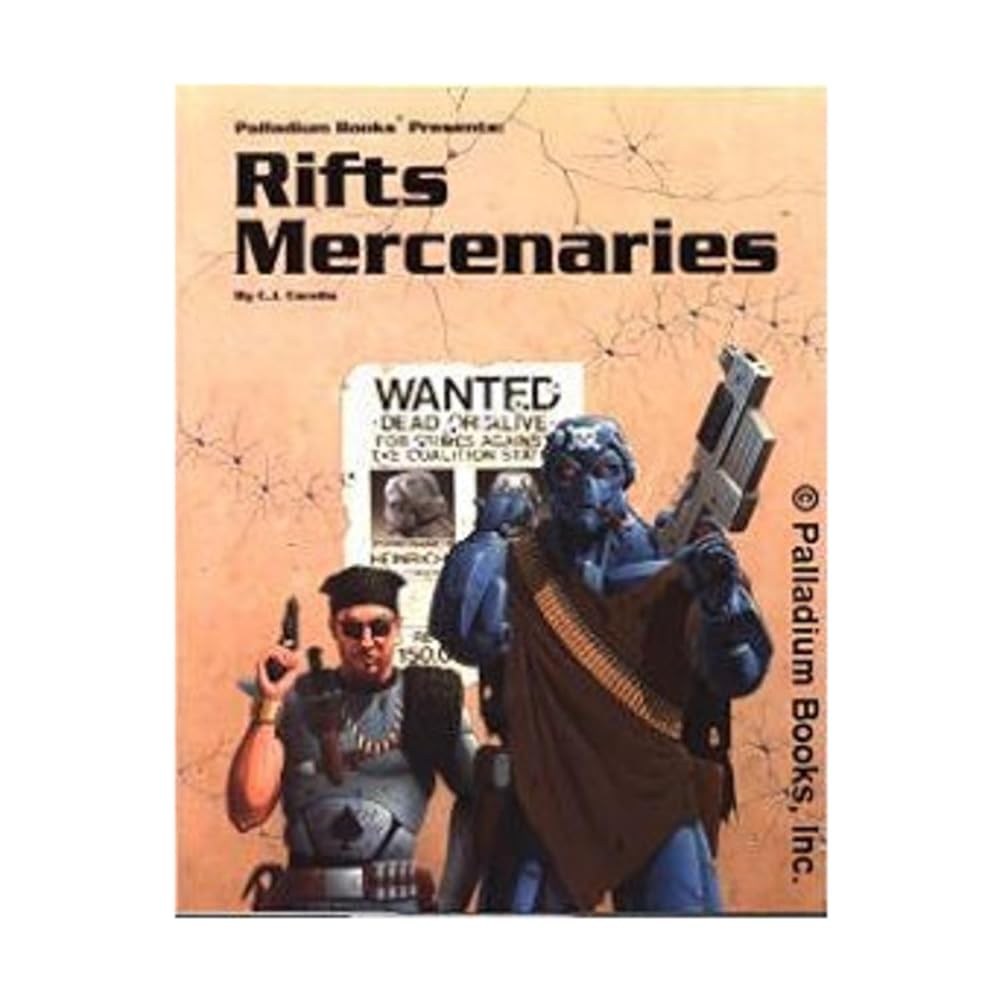 Rifts Mercenaries: A Giant Sourcebook for Rifts - Saltire Games