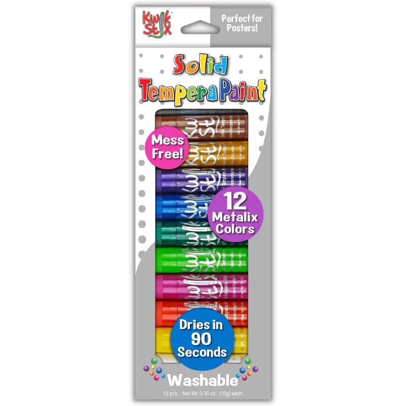 Kwik Stix Metallic Colors- 12 pk - Saltire Games