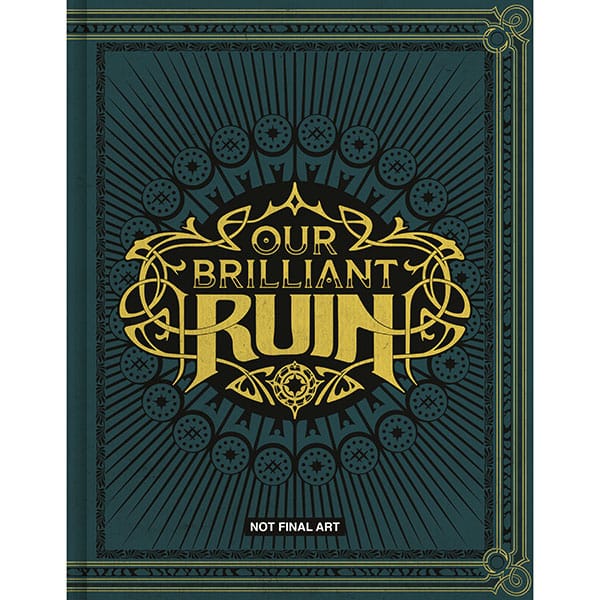 Role Playing Games - Books - Core Penguin Random House Our Brilliant Ruin RPG: Core Rulebook