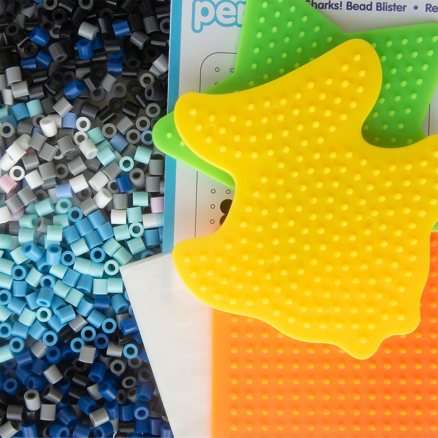 Sharks Fused Bead Kit - Saltire Games