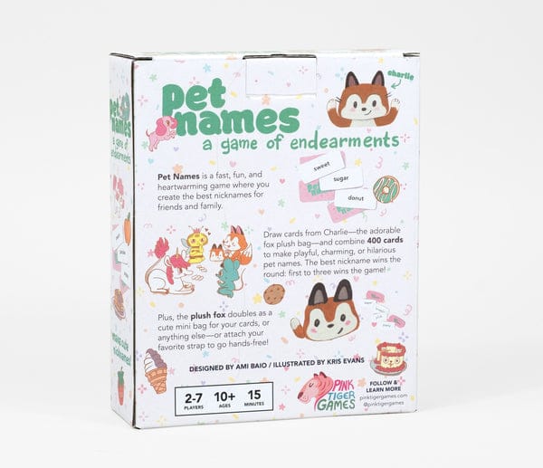 Pet Names: A Game of Endearments - Saltire Games