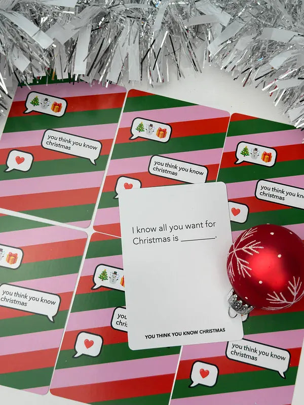 Board Games - Card Games Pink Tiger Games You Think You Know Christmas