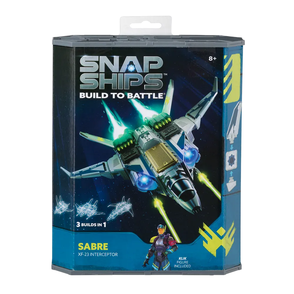 Toys - Building Play Monster Snap Ships BTB Sabre Kit