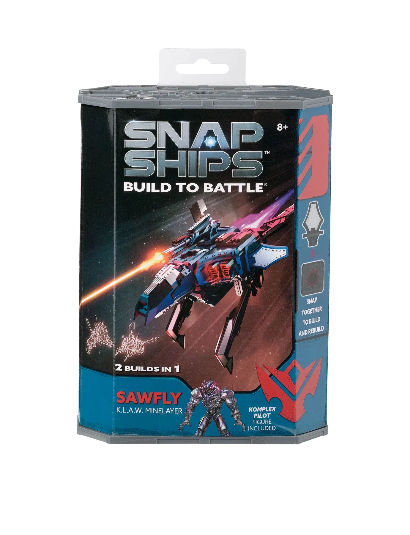 Toys - Building Play Monster Snap Ships BTB Sawfly Kit