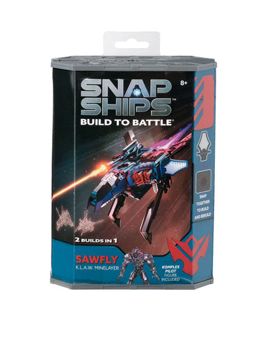 Toys - Building Play Monster Snap Ships BTB Sawfly Kit