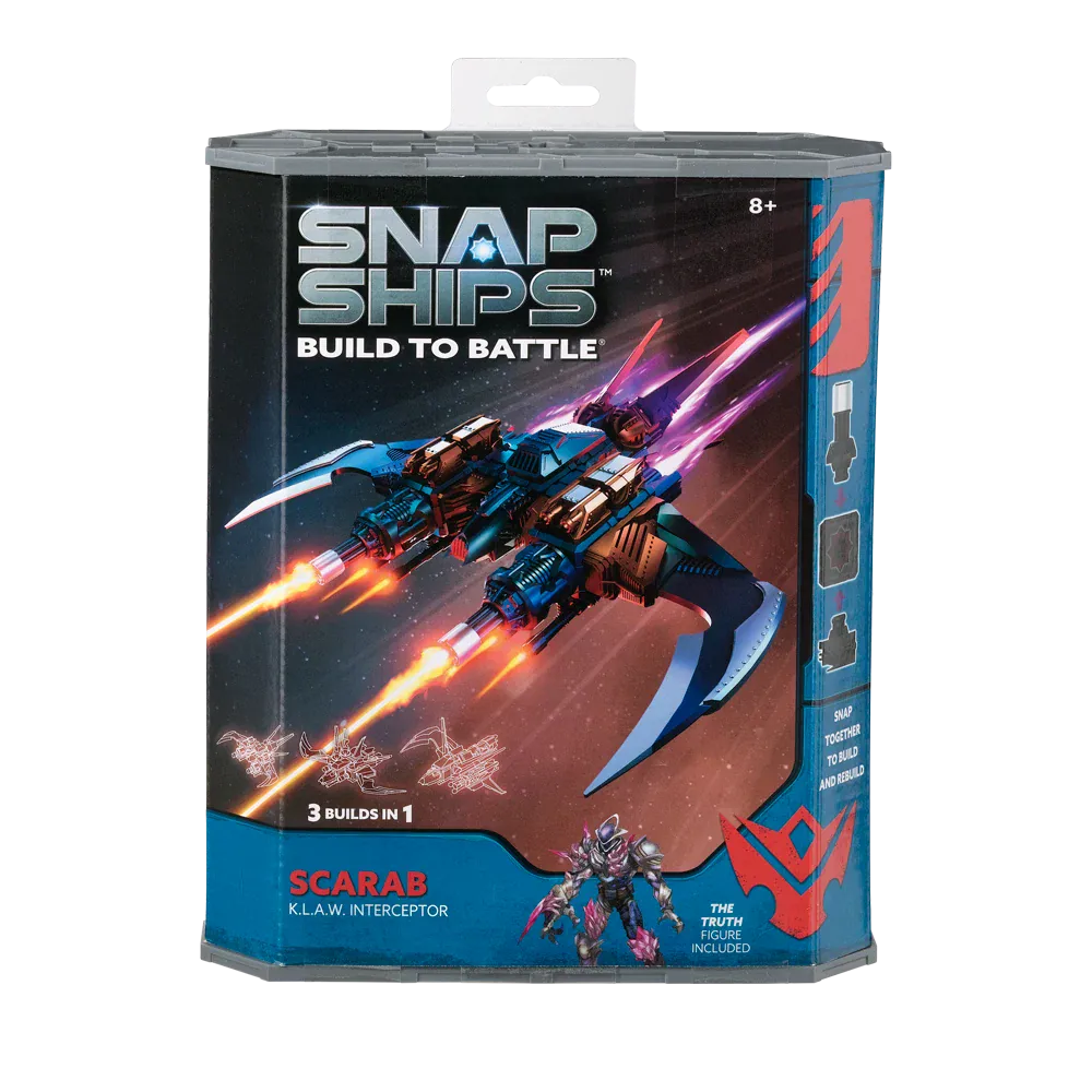 Toys - Building Play Monster Snap Ships BTB Scarab Kit
