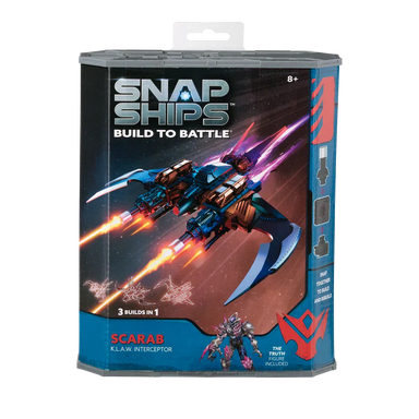 Toys - Building Play Monster Snap Ships BTB Scarab Kit