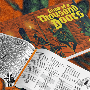 Tomb of a Thousand Doors: A Mausritter Megadungeon - Saltire Games