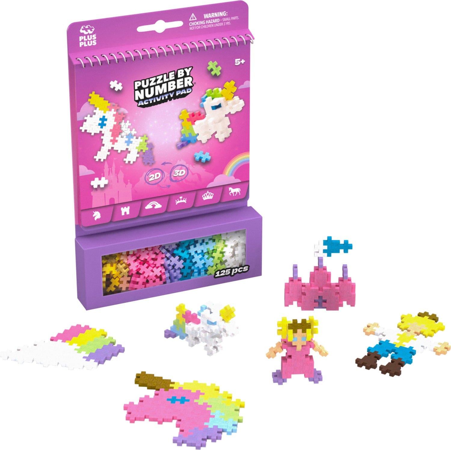 Puzzle by Number - Activity Pad - Fairytale - Saltire Games