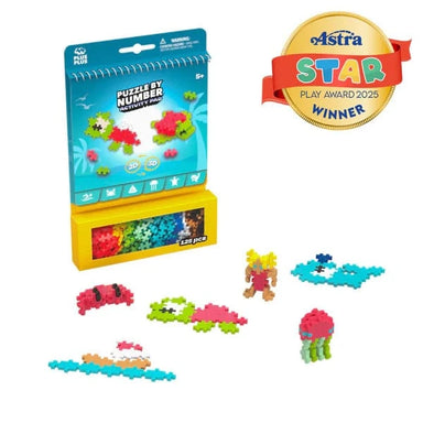 Puzzle by Number - Activity Pad - Ocean - Saltire Games
