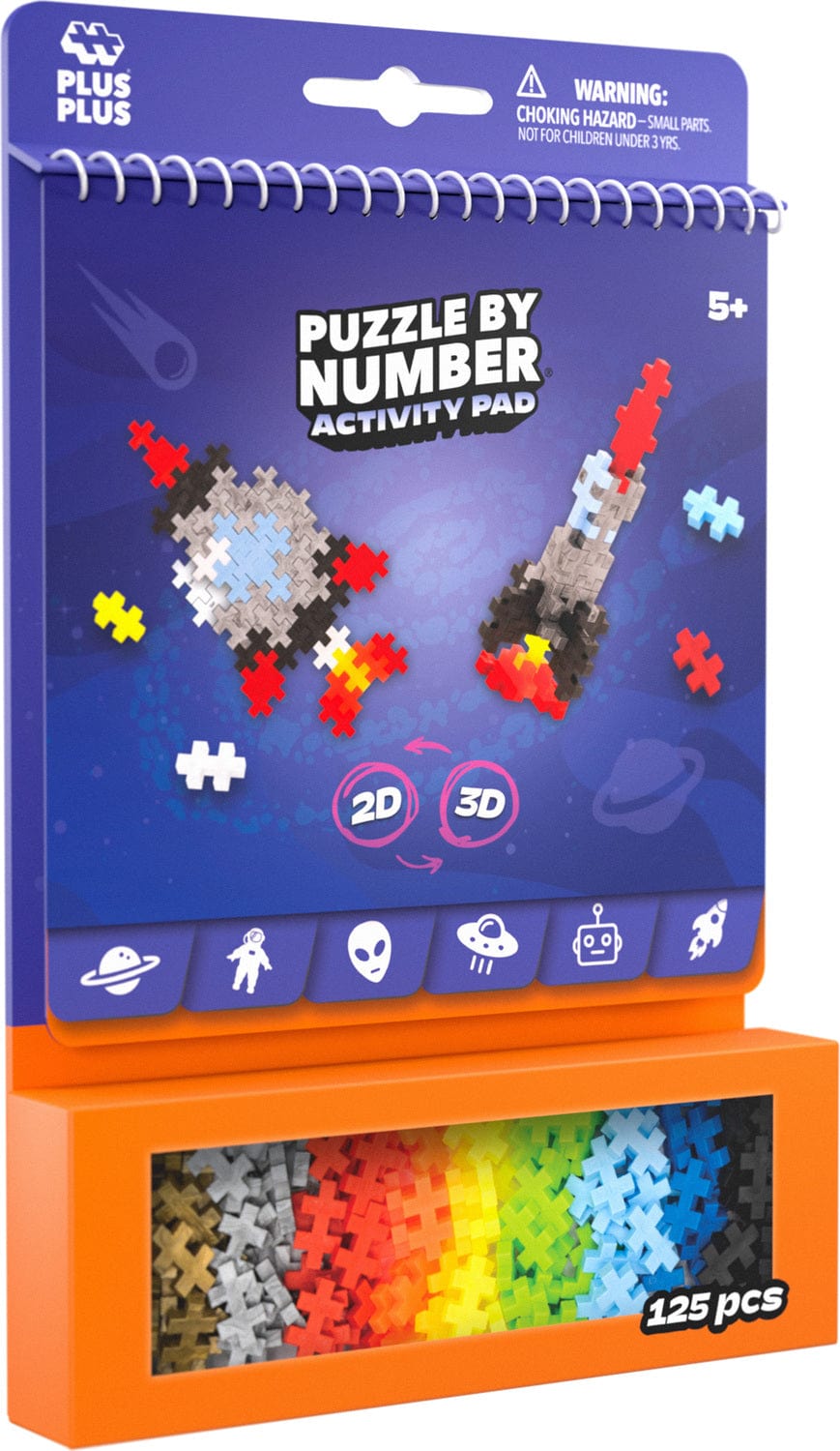 Puzzle by Number - Activity Pad - Space - Saltire Games