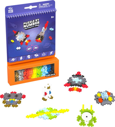 Puzzle by Number - Activity Pad - Space - Saltire Games