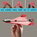 Smartphone Controlled Paper Airplane - Saltire Games