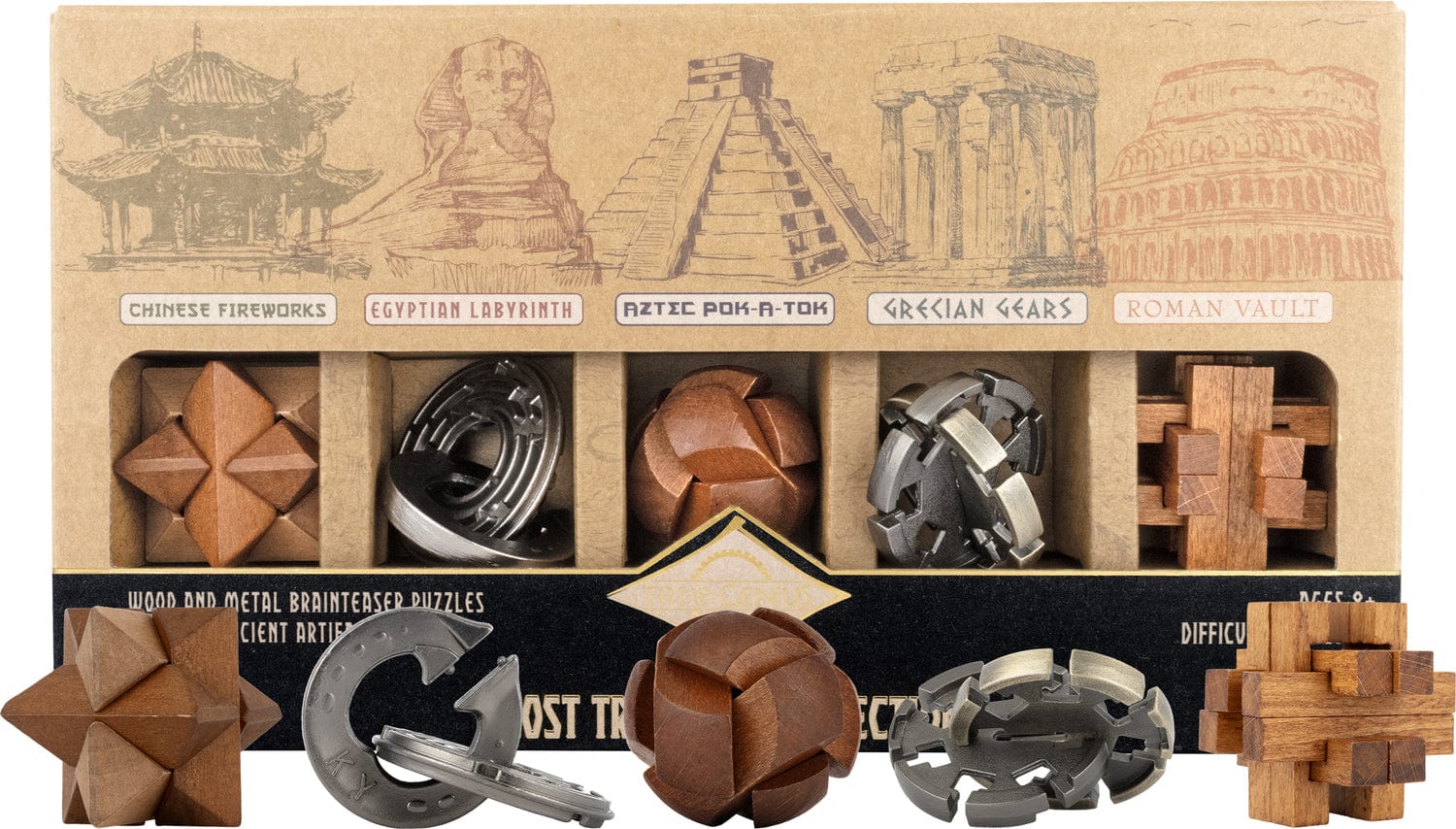 Lost Treasure Puzzle Case - Saltire Games