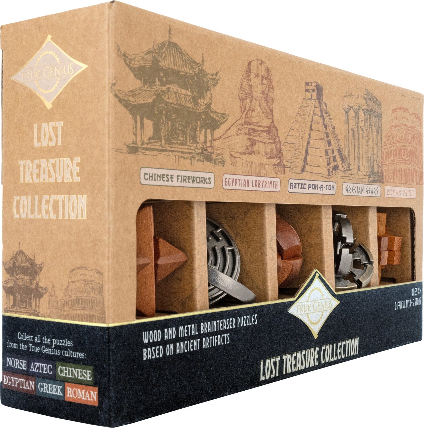 Lost Treasure Puzzle Case - Saltire Games