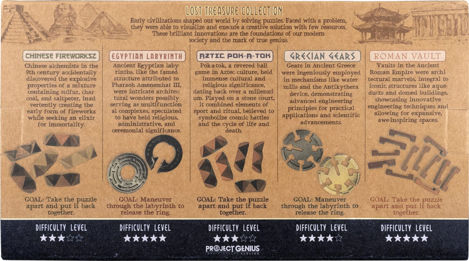 Lost Treasure Puzzle Case - Saltire Games