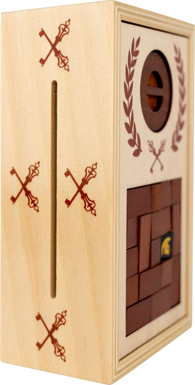 Roman Lock Box - Secret Gift Box Puzzle - Saltire Games