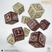 Dice - Accessories Q Workshop Lord of the RIngs Goblin Dice Set