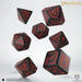 Dice - Accessories Q Workshop Mordor Lord of the RIngs 7-Die Set