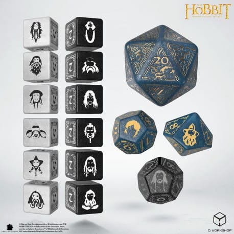 Dice Q Workshop Aether Vale The Hobbit TCG Dice Set