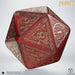 Dice Q Workshop Ember The Hobbit Spindown D20